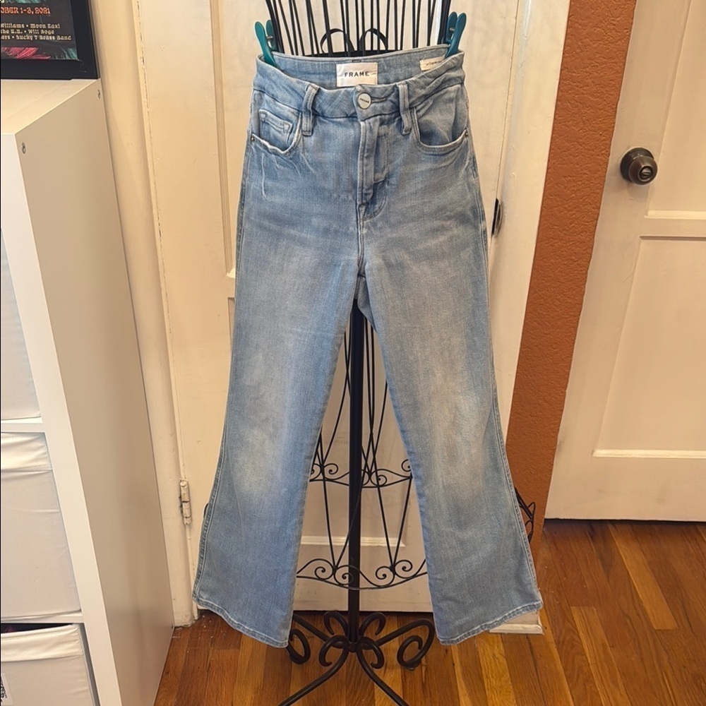 Frame Denim Le Crop Mini Boot Jeans-Sz 25